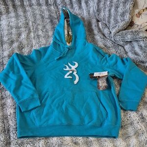 Browning 🖤 Bnwt Teal Hoodie (650)